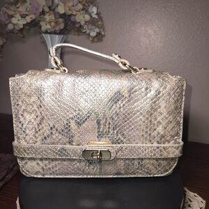 Rebecca Minkoff Embossed Snakeskin Crossbody